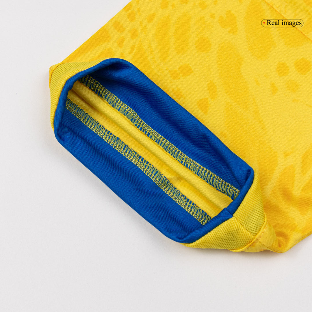 Colombia Mens Home Soccer Kit World Cup 2026 Yellow