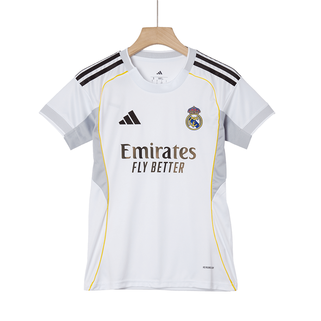 Real Madrid Womens Home Soccer Jersey 2025/26 White
