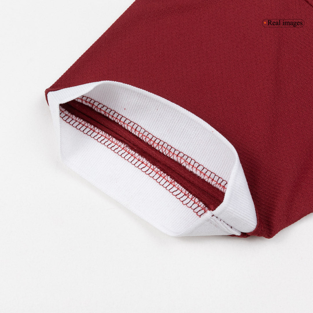 Qatar Mens Home Soccer Jersey World Cup 2026 Red - Player Version