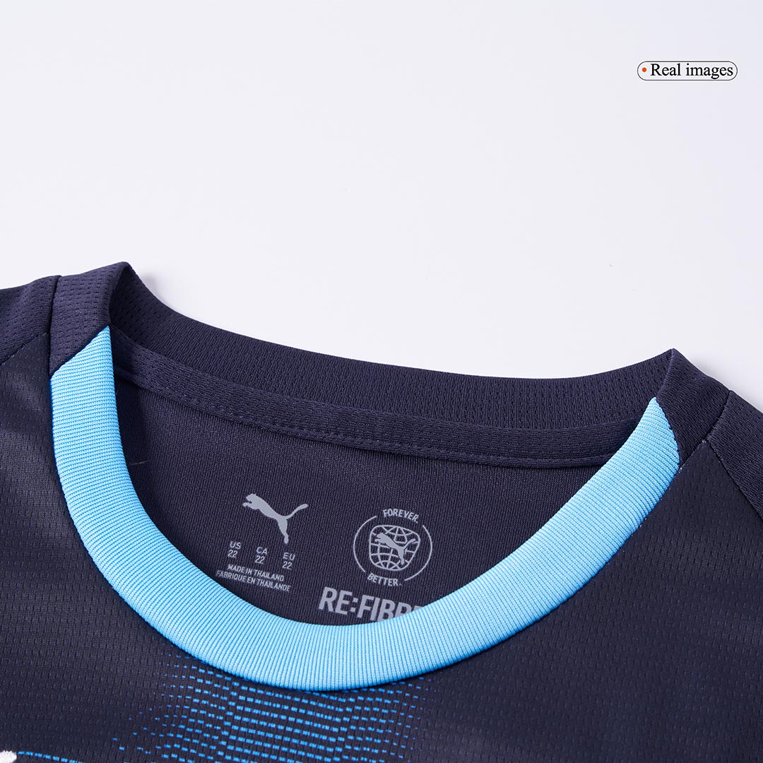 Marseille Kids Away Soccer Kit 2025/26 Navy
