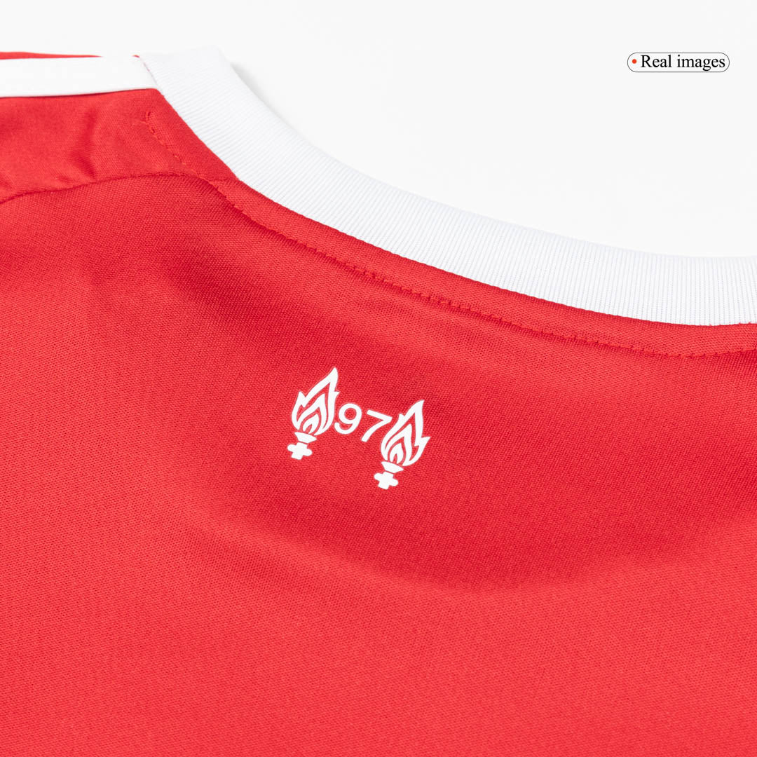 Liverpool Kids Home Soccer Kit 2025/26 Red