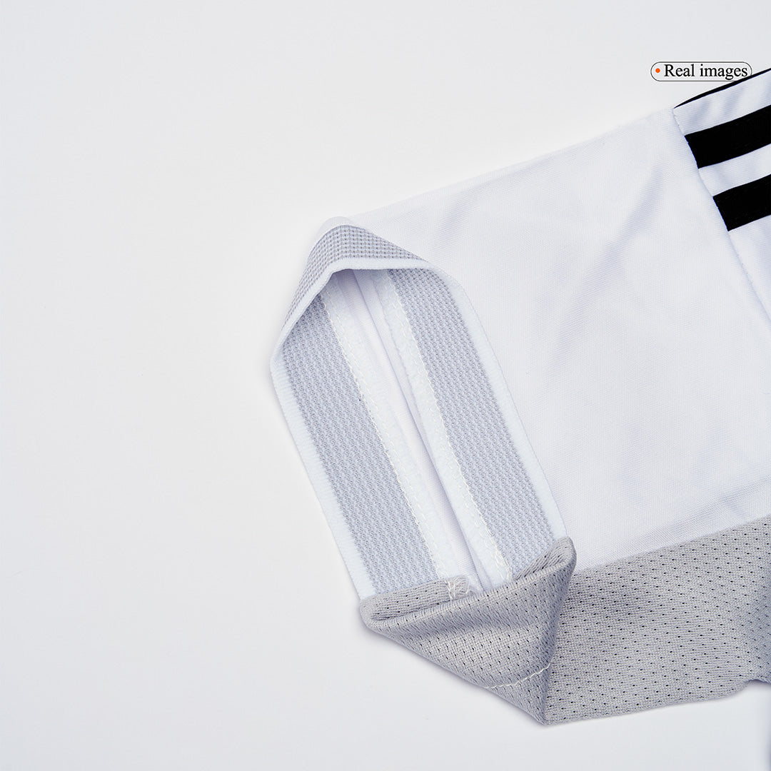 Real Madrid Mens Home Long Sleeve Soccer Jersey 2025/26 White