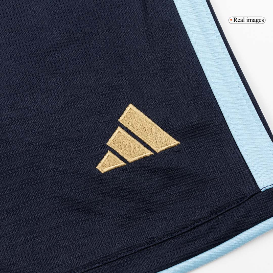 Argentina Mens Home Soccer Shorts World Cup 2026 Navy [PREMIUM]