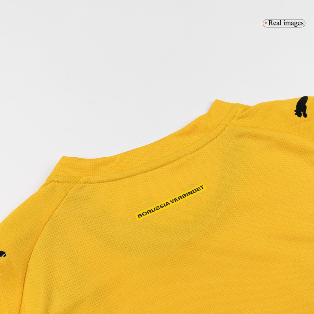 Borussia Dortmund Mens Home Soccer Jersey 2025/26 Yellow
