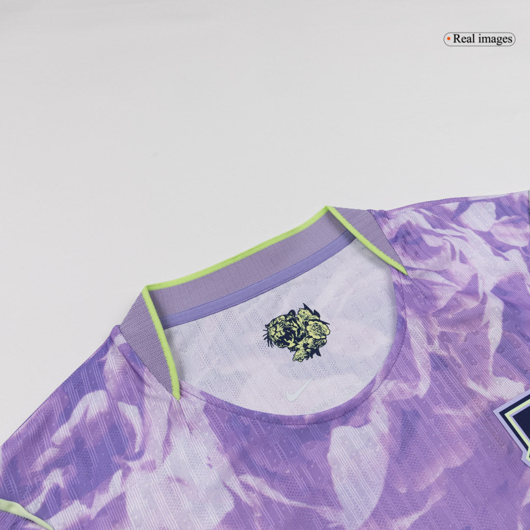 HEUNGMIN #7 South Korea Mens Away Soccer Jersey World Cup 2026 Purple - Player Version