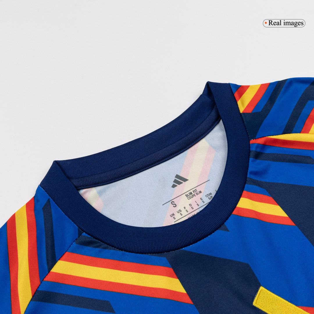 Spain Mens Pre-Match Soccer Jersey World Cup 2026 Navy