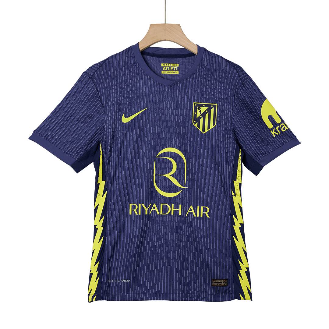 Atletico Madrid Mens Away Soccer Jersey 2025/26 Navy - Player Version