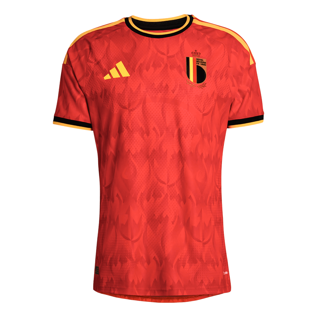 Belgium Mens Home Soccer Jersey World Cup 2026 Red - Player Version