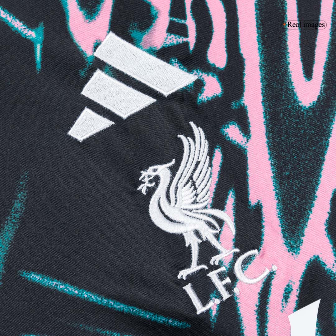 Liverpool Mens Pre-Match Soccer Jersey 2025/26 Black