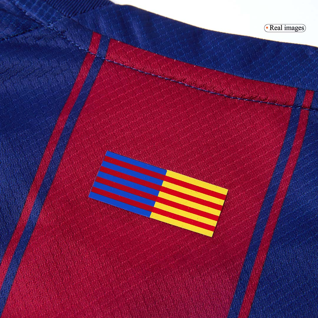 Barcelona Kids Home Soccer Full Set 2025/26 Red&Blue [PREMIUM]