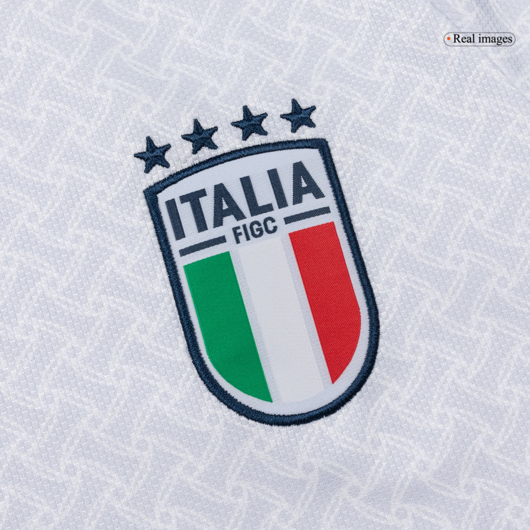 Italy Mens Away Soccer Jersey World Cup 2026 White