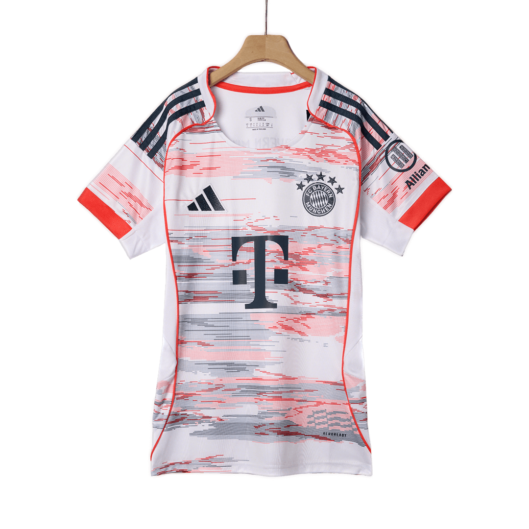 Bayern Munich Womens Away Soccer Jersey 2025/26 White