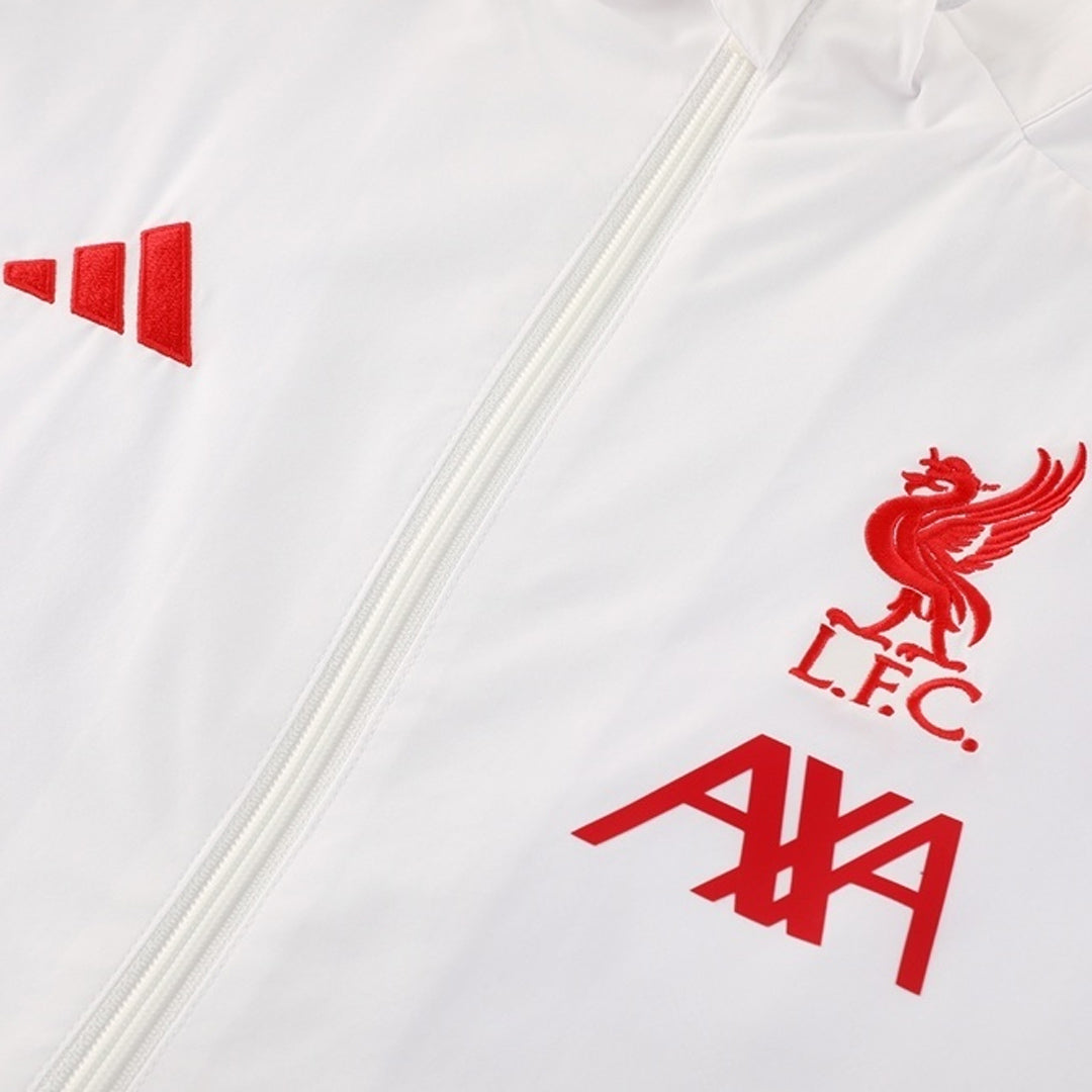 Liverpool Mens Windbreaker Jacket 2025/26 White