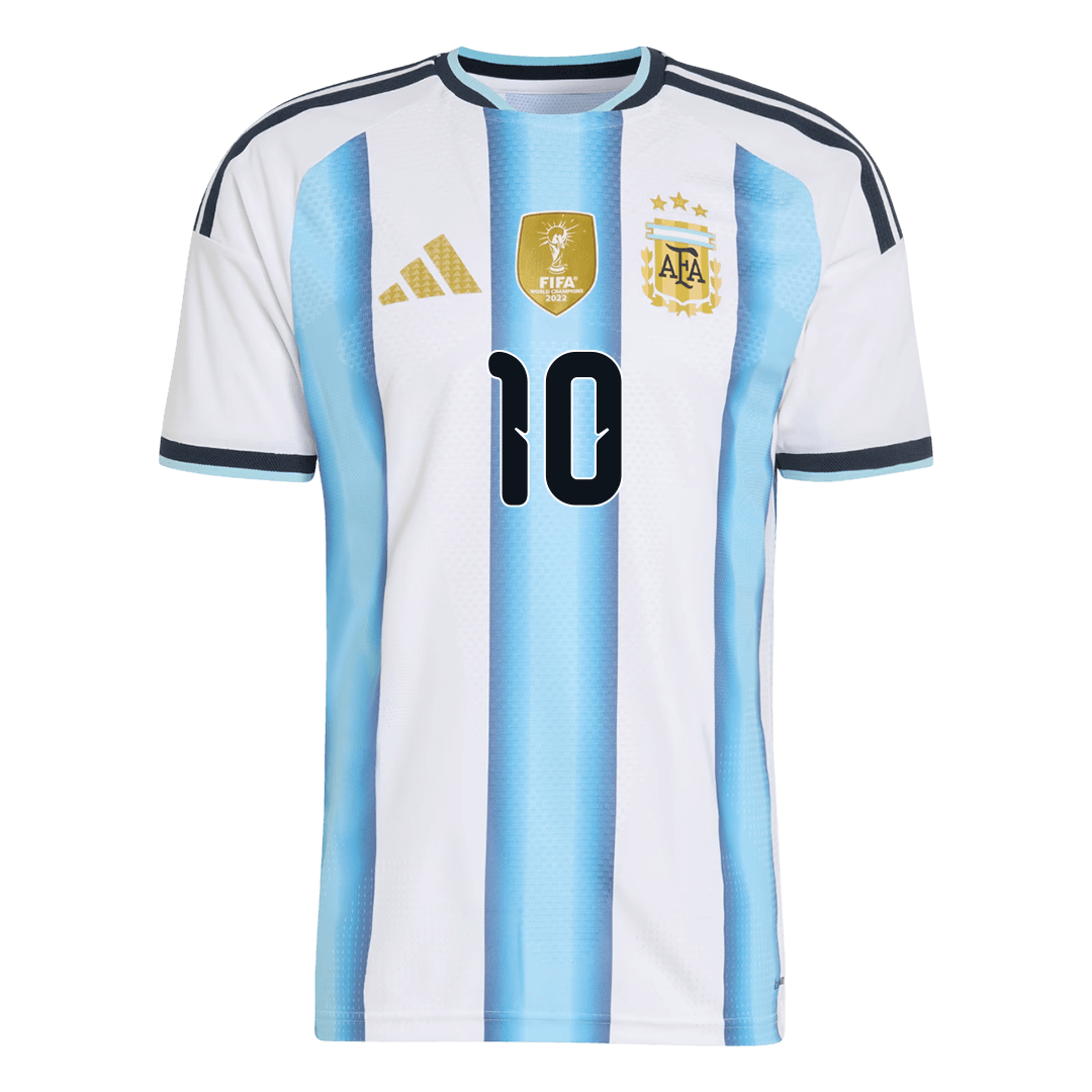 MESSI #10 Argentina Mens Home Soccer Jersey World Cup 2026 Blue&White - Player Version