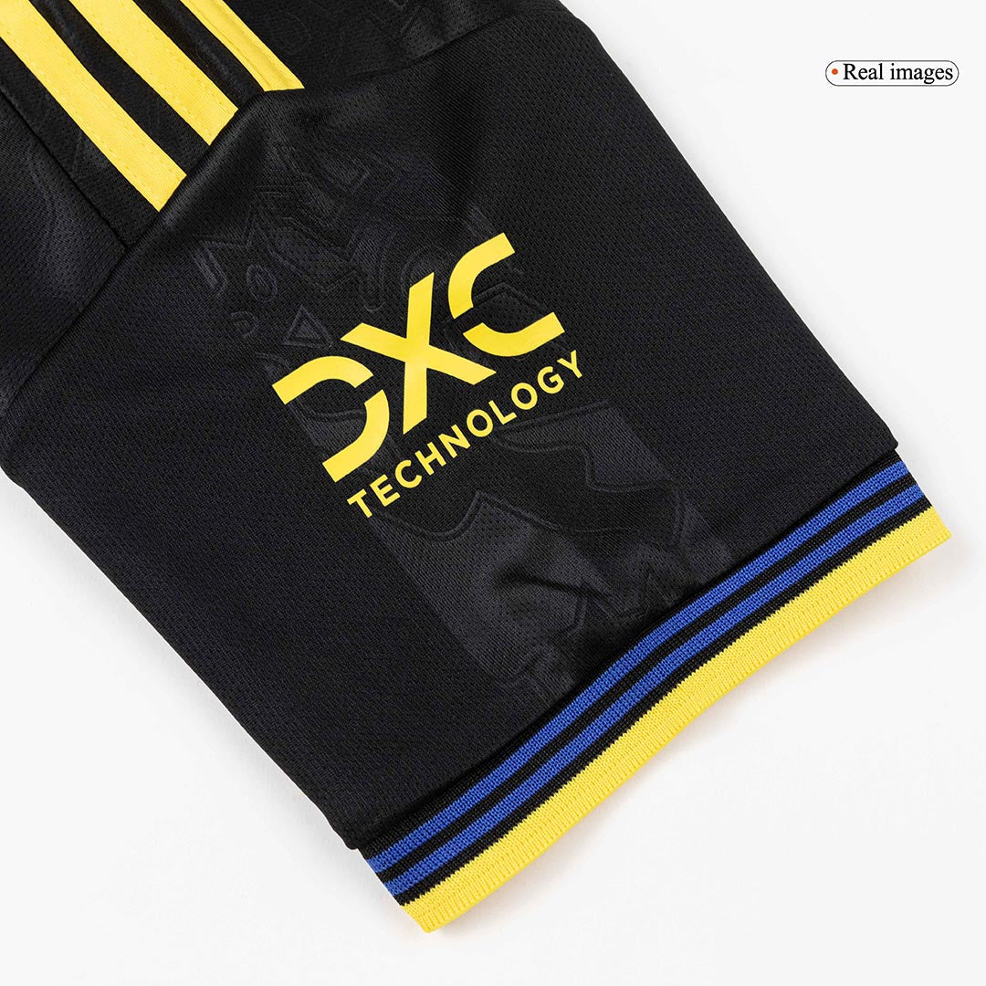 Manchester United Kids Third Away Soccer Kit 2025/26 Black