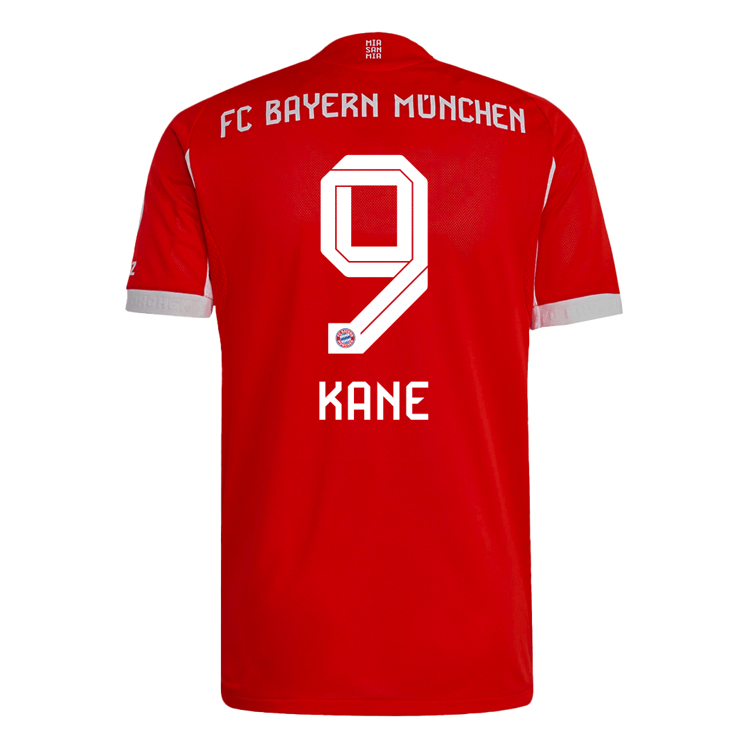 KANE #9 Bayern Munich Mens Home Soccer Jersey 2025/26 Red - Player Version