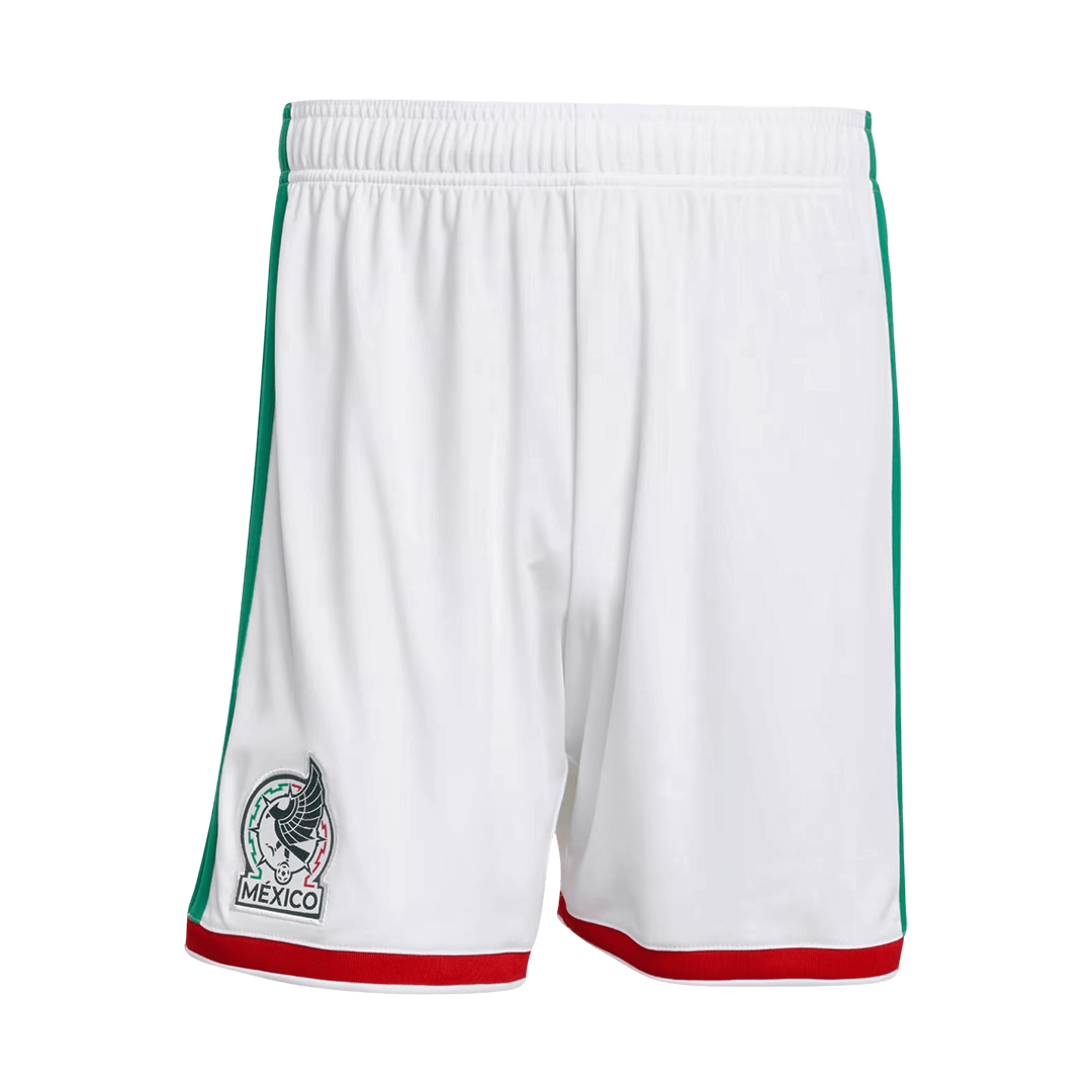 Mexico Mens Home Soccer Shorts World Cup 2026 White [PREMIUM]