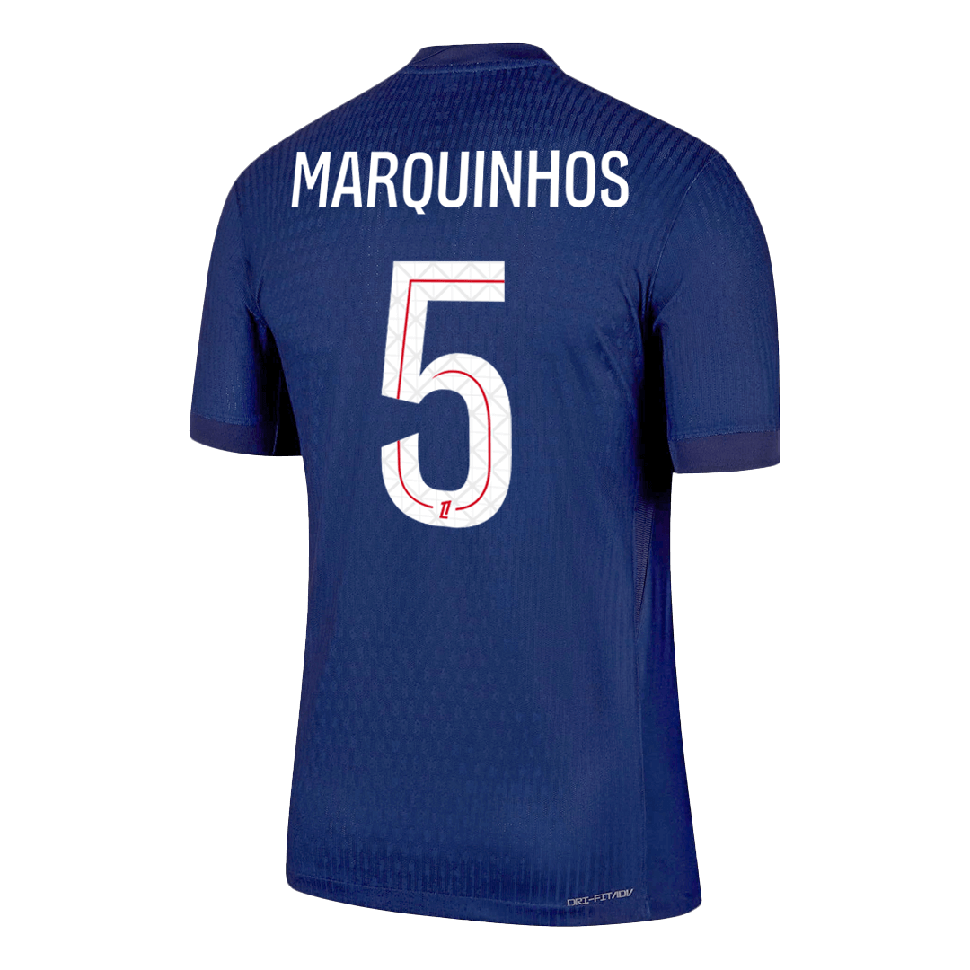 MARQUINHOS #5 PSG Mens Home Soccer Jersey 2025/26 Navy - Player Version
