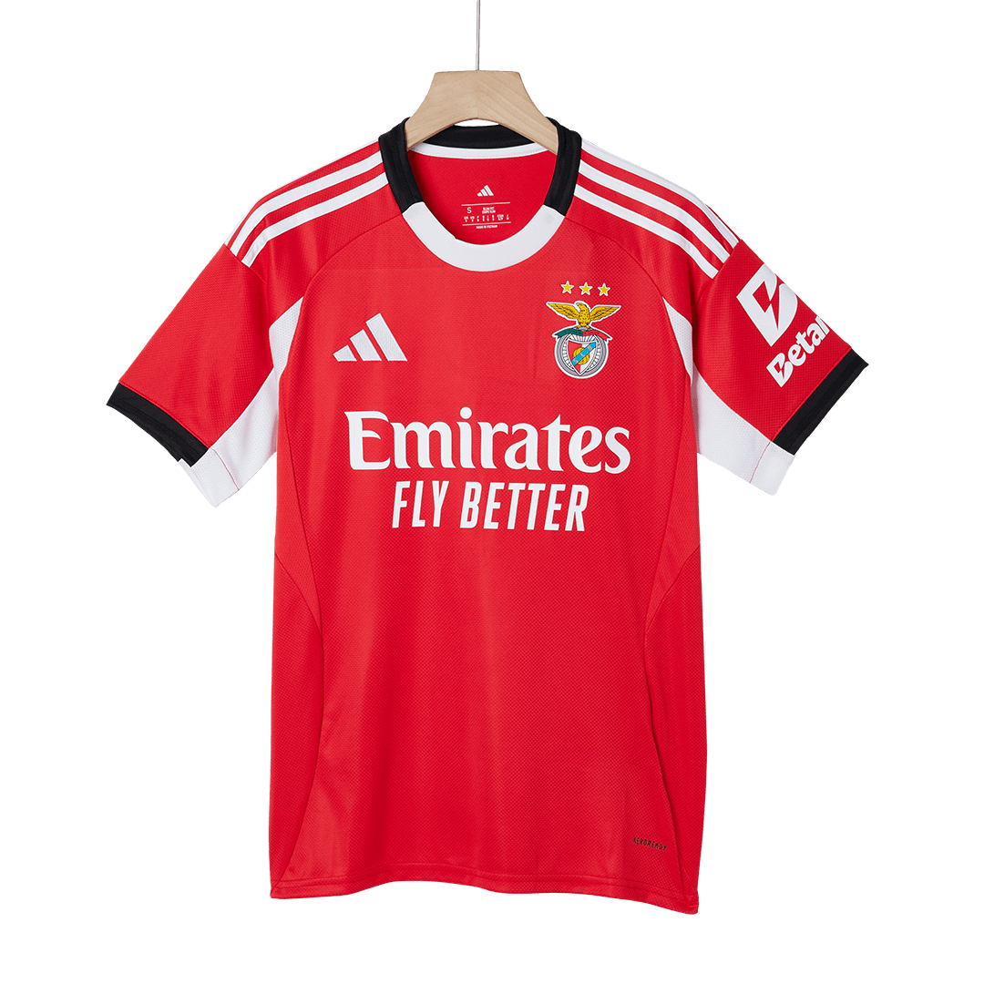 Benfica Mens Home Soccer Jersey 2025/26 Red