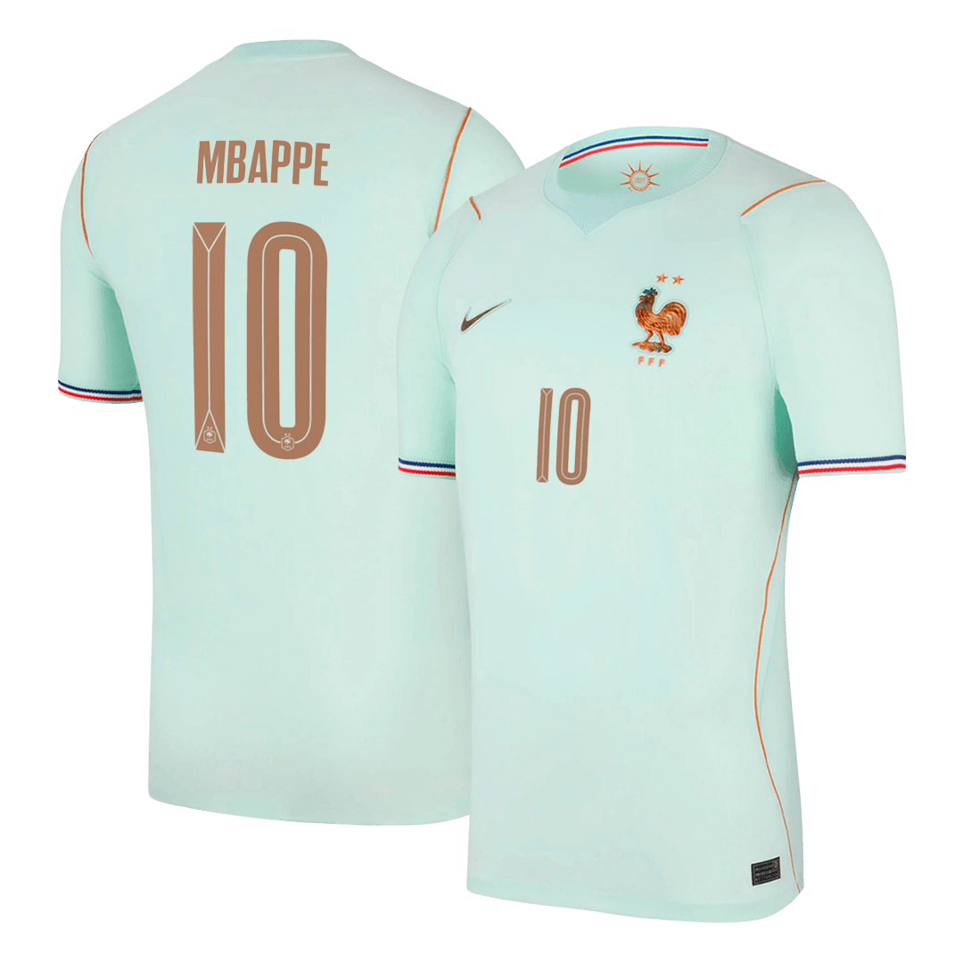 MBAPPE #10 France Mens Away Soccer Jersey World Cup 2026 Blue