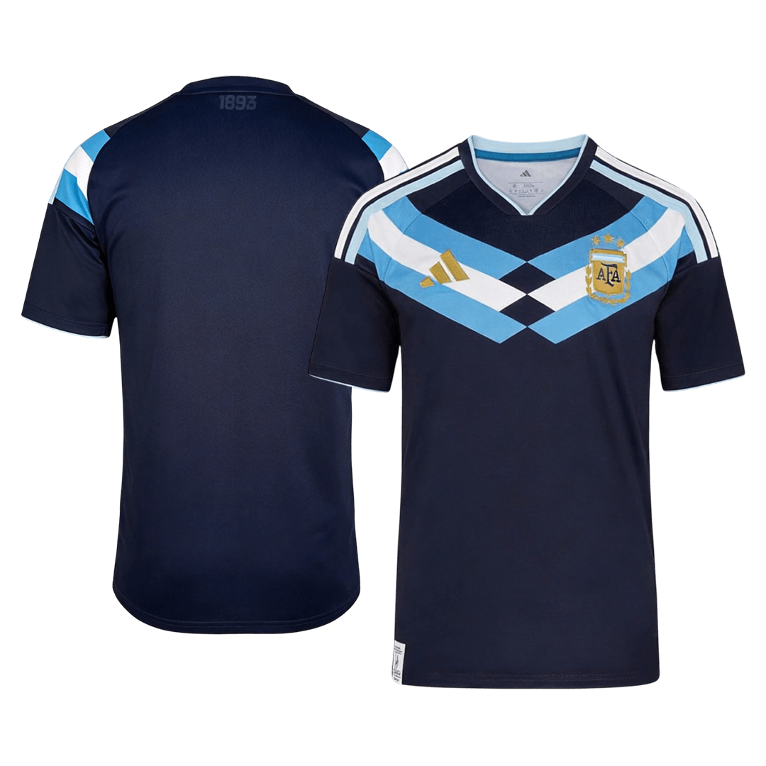 Argentina Mens Soccer Jersey World Cup 2026 Navy