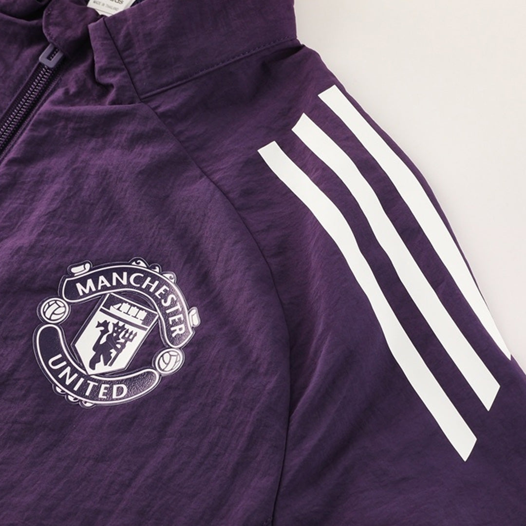 Manchester United Mens Windbreaker Jacket 2025/26 Purple
