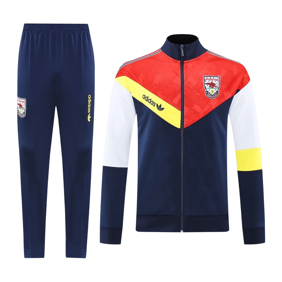 Arsenal Mens Training Tracksuit Kit 2025/26 Navy&Red