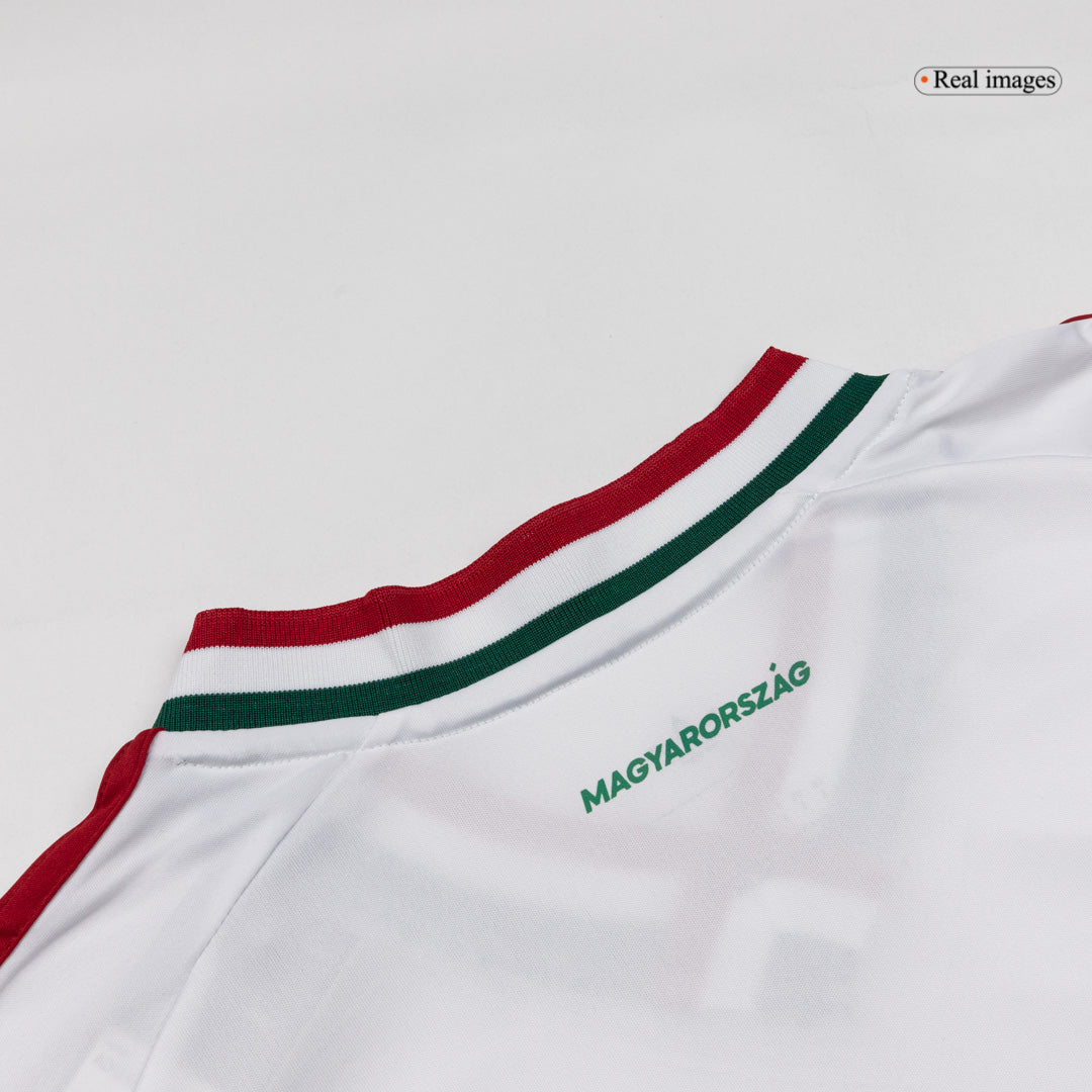 Hungría Mens Away Soccer Jersey World Cup 2026 White