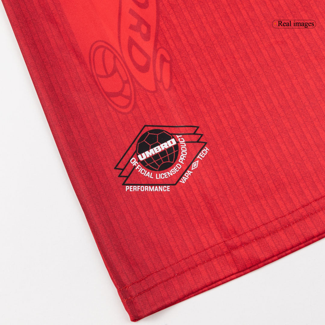 Retro Manchester United Mens Home Soccer Jersey 1996/97 Red