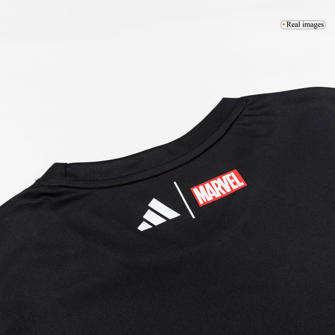 Real Madrid Mens Long Sleeve Soccer Jersey 2025/26 Black