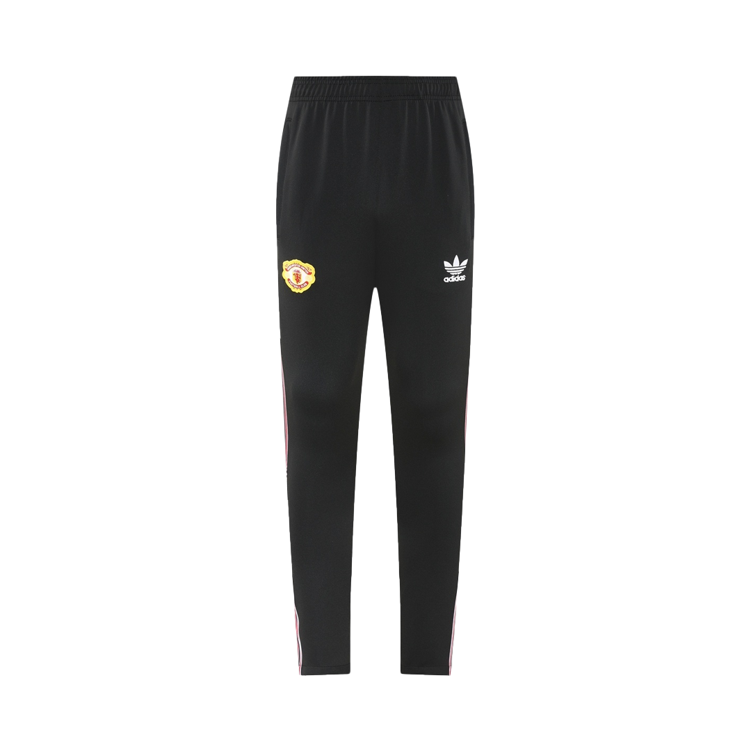 Manchester United Mens Training Tracksuit Kit 2025/26 Red&Black