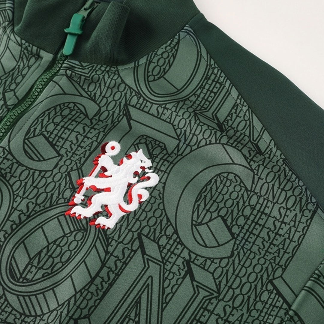 Chelsea Mens Training Jacket 2025/26 Green