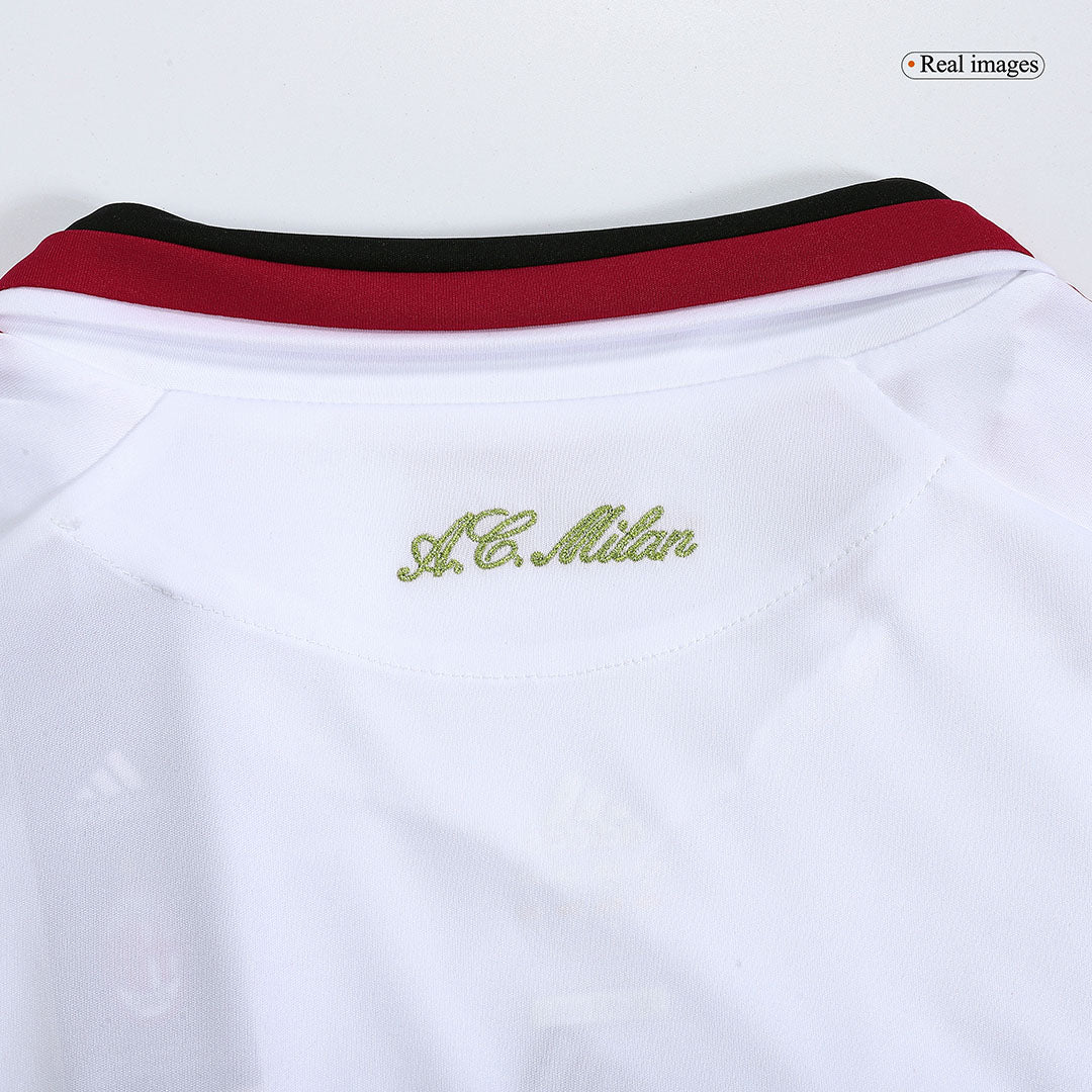 Retro AC Milan Mens Away Soccer Jersey 2009/10 White