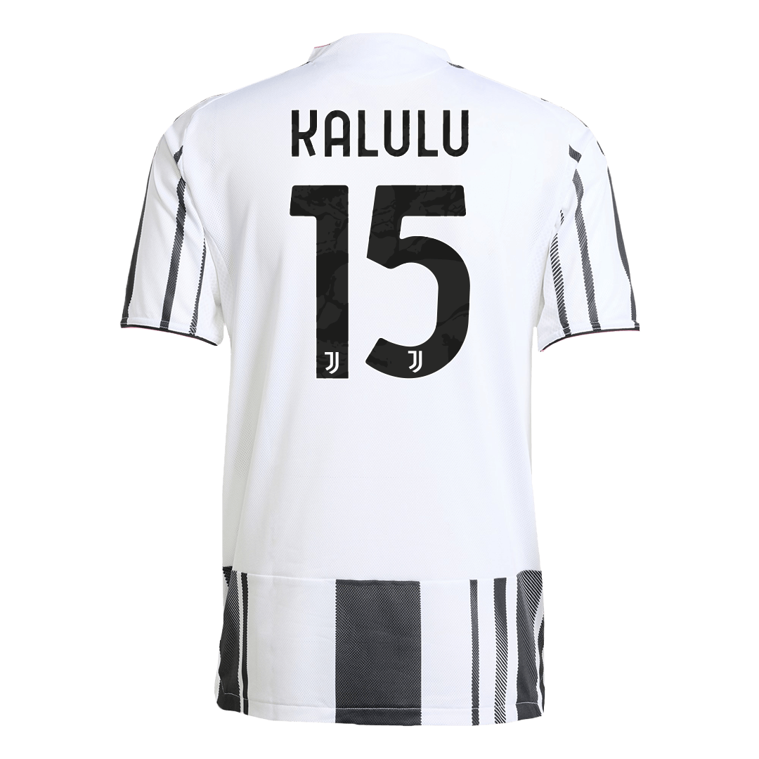 KALULU #15 Juventus Mens Home Soccer Jersey 2025/26 Black&White - Player Version