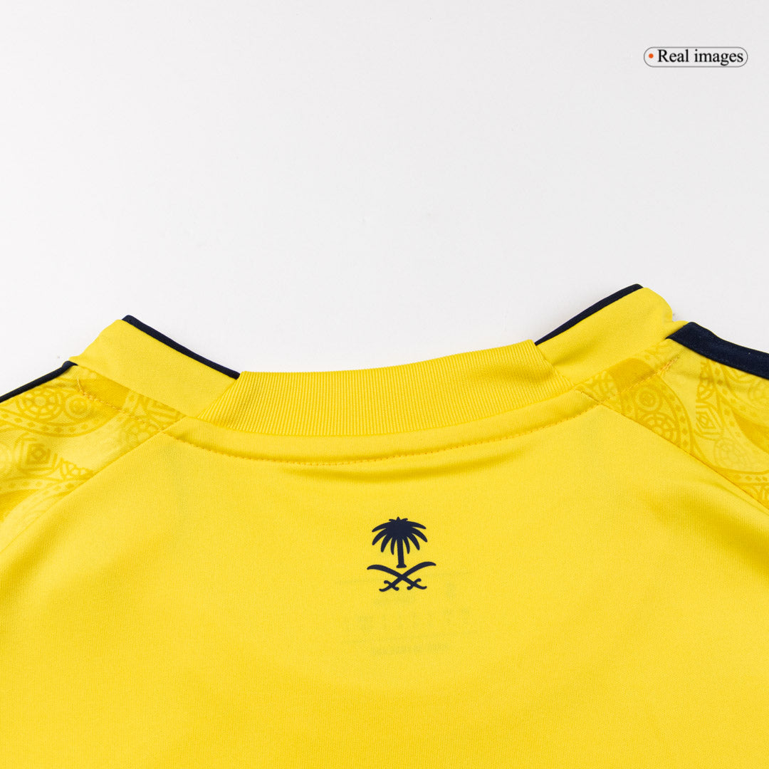 Al Nassr Mens Home Soccer Jersey 2025/26 Yellow