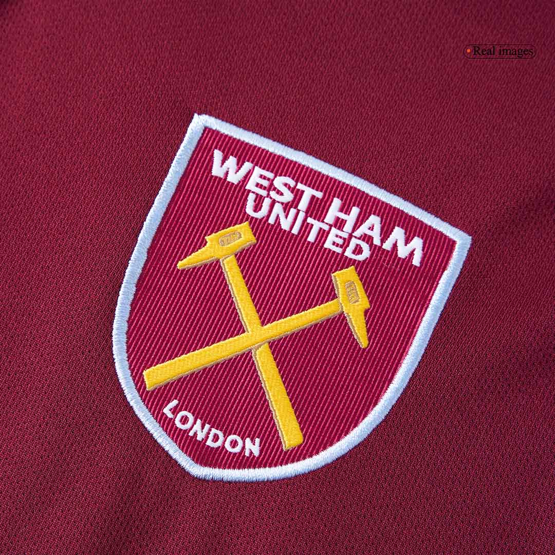 West Ham United Mens Home Soccer Jersey 2025/26 Red