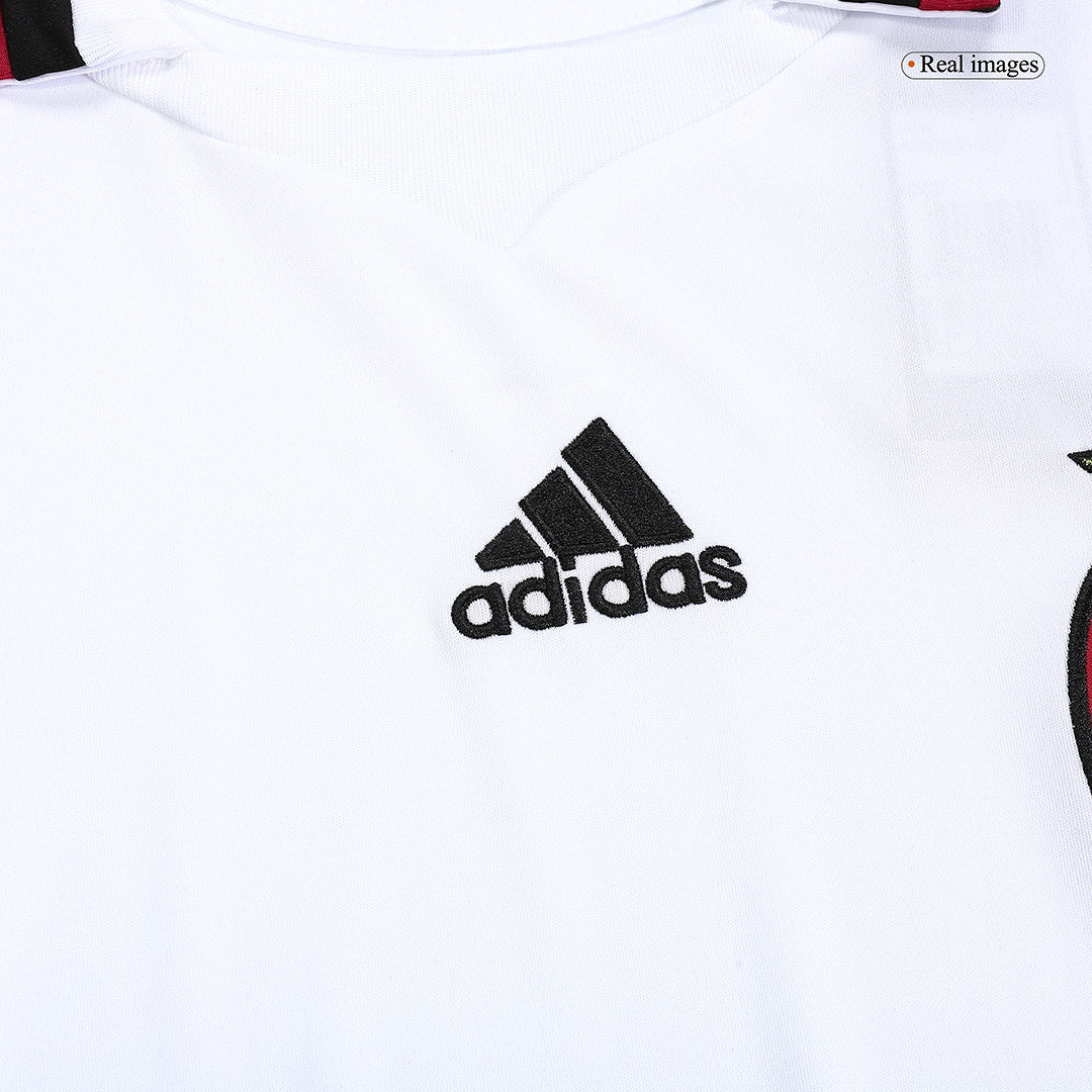 Retro AC Milan Mens Away Soccer Jersey 2009/10 White