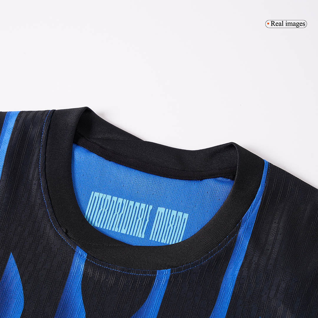 PAVARD #28 Inter Milan Mens Home Soccer Jersey 2025/26 Blue&Black - Player Version