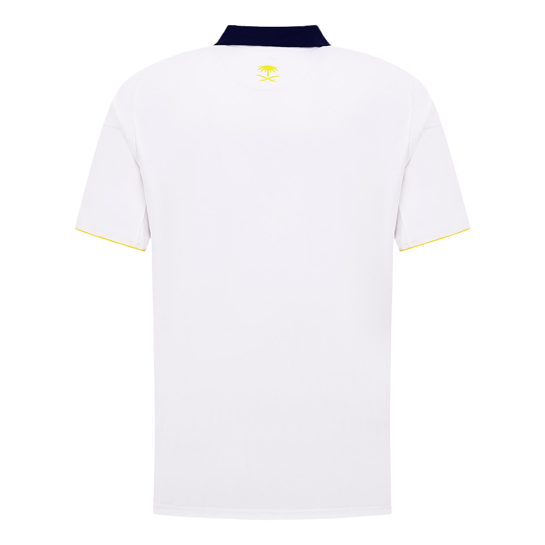 Al Nassr Mens Third Away Soccer Jersey 2025/26 White