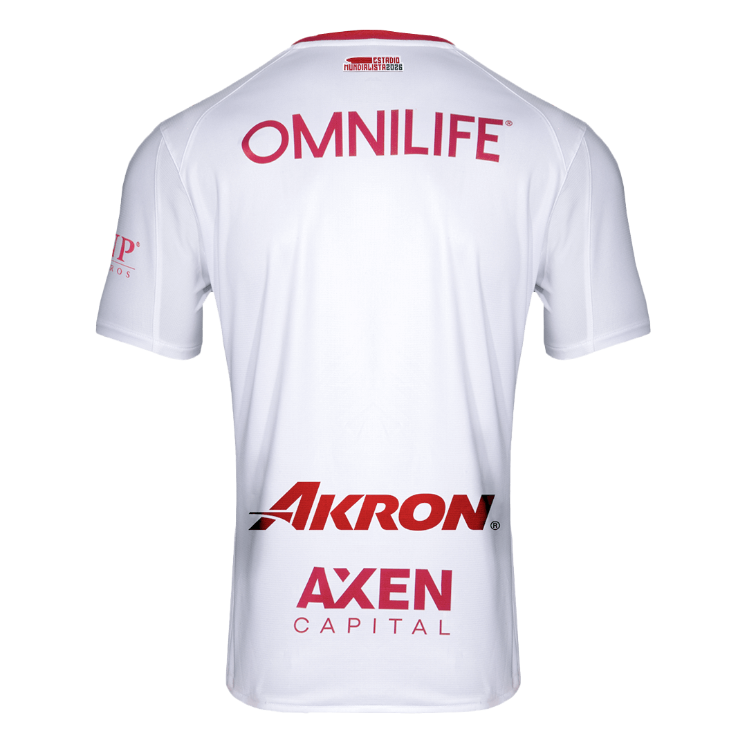 Chivas Mens Away Soccer Jersey 2025/26 White