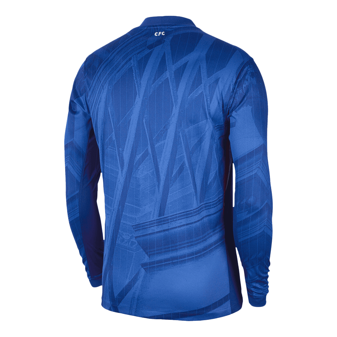 Chelsea Mens Home Long Sleeve Soccer Jersey 2025/26 Blue