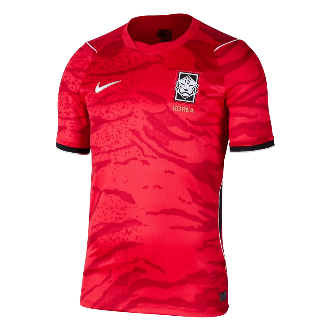South Korea Mens Home Soccer Jersey World Cup 2026 Red