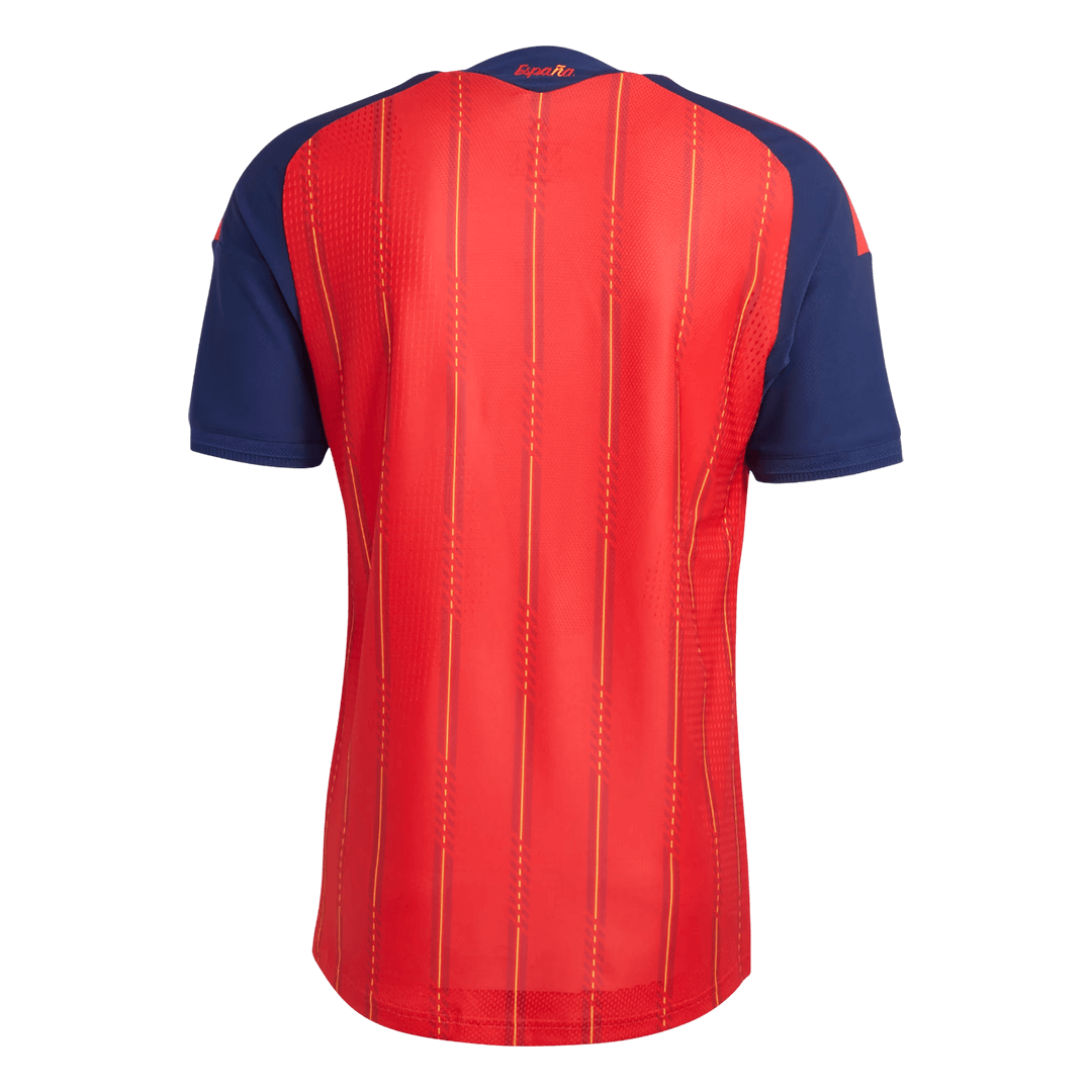 Spain Mens Home Soccer Jersey World Cup 2026 Red - Player Version