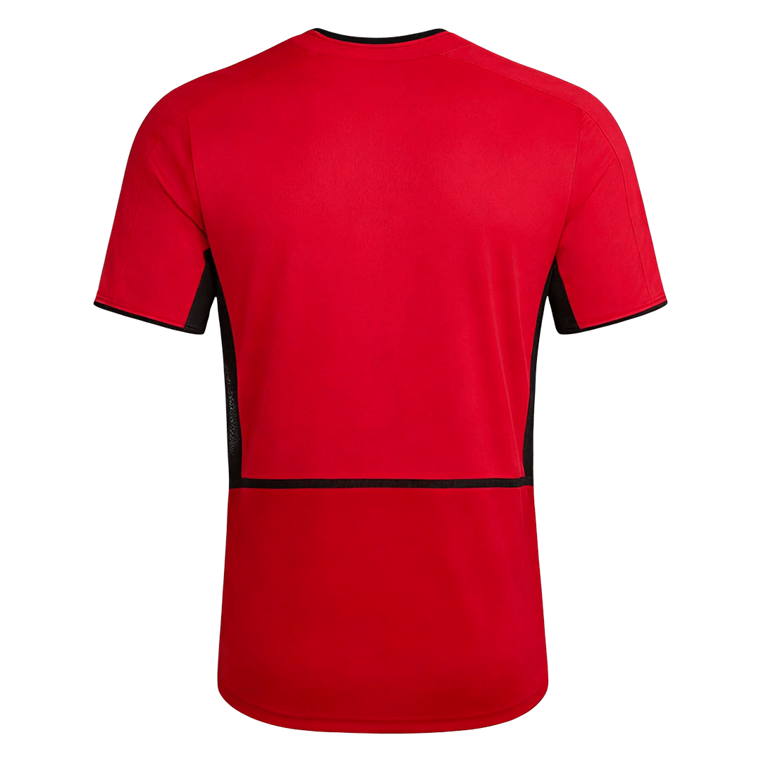 Retro Manchester United Mens Home Soccer Jersey 2002/04 Red