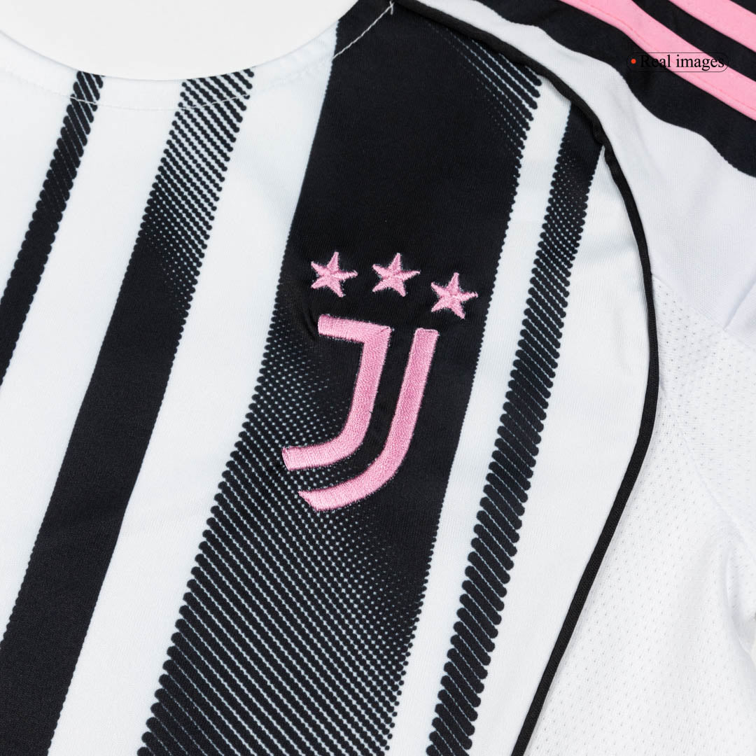 Juventus Womens Home Soccer Jersey 2025/26 Black&White