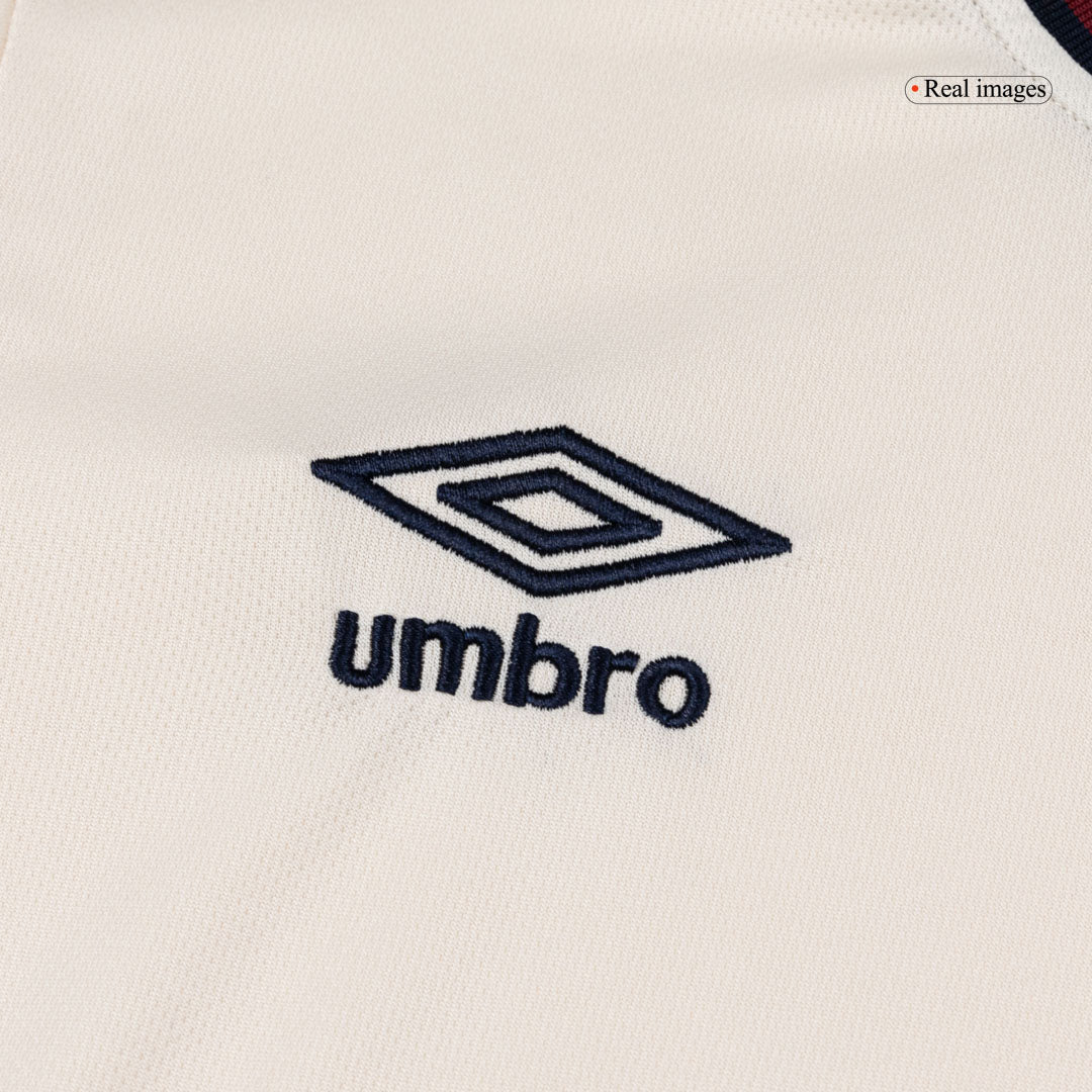 West Ham United Mens Away Soccer Jersey 2025/26 White