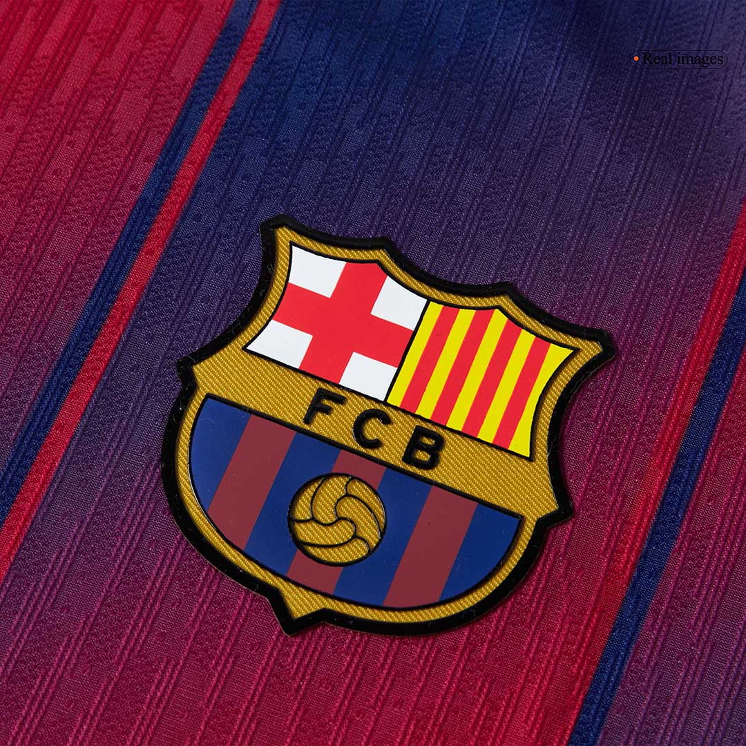 CUBARSÍ #2 Barcelona Mens Home Soccer Jersey 2025/26 Red&Blue - Player Version