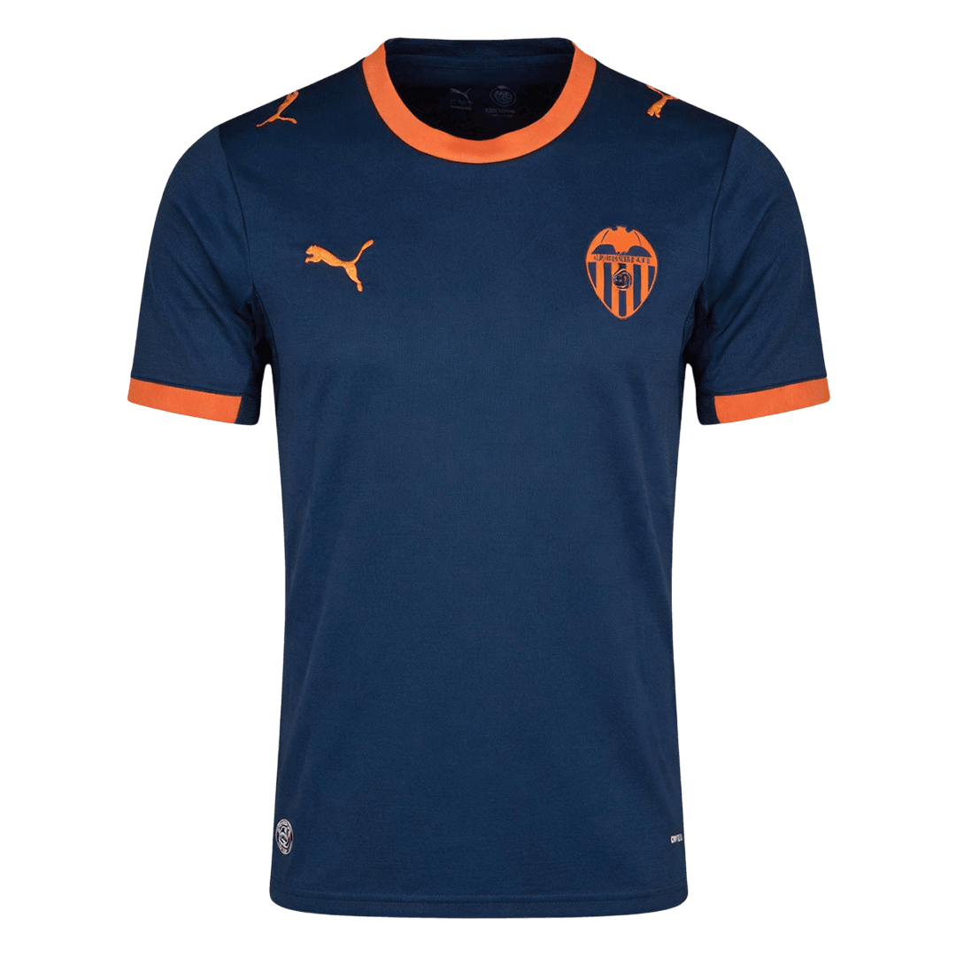 Valencia Mens Away Soccer Jersey 2026/27 Blue