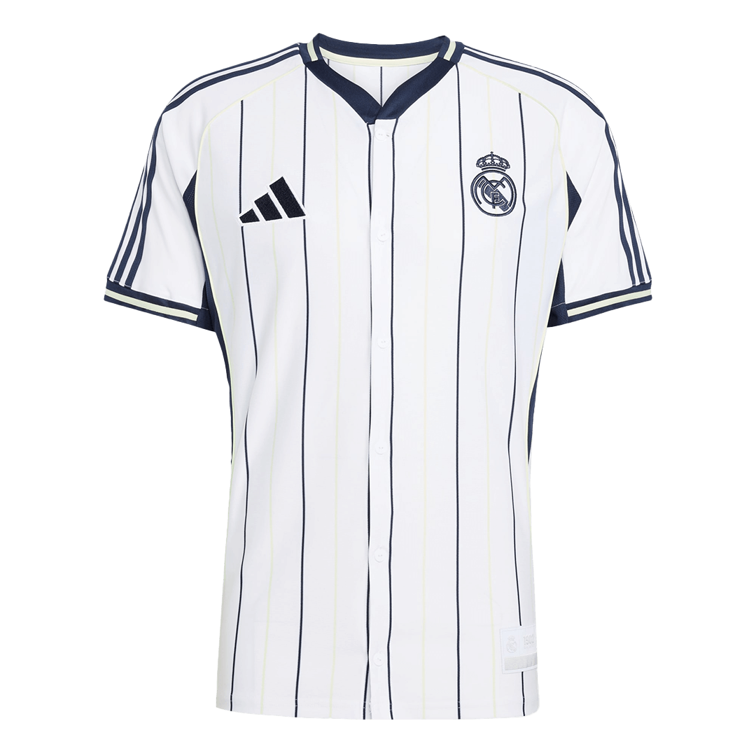 Real Madrid Mens Soccer Jersey 2025/26 White