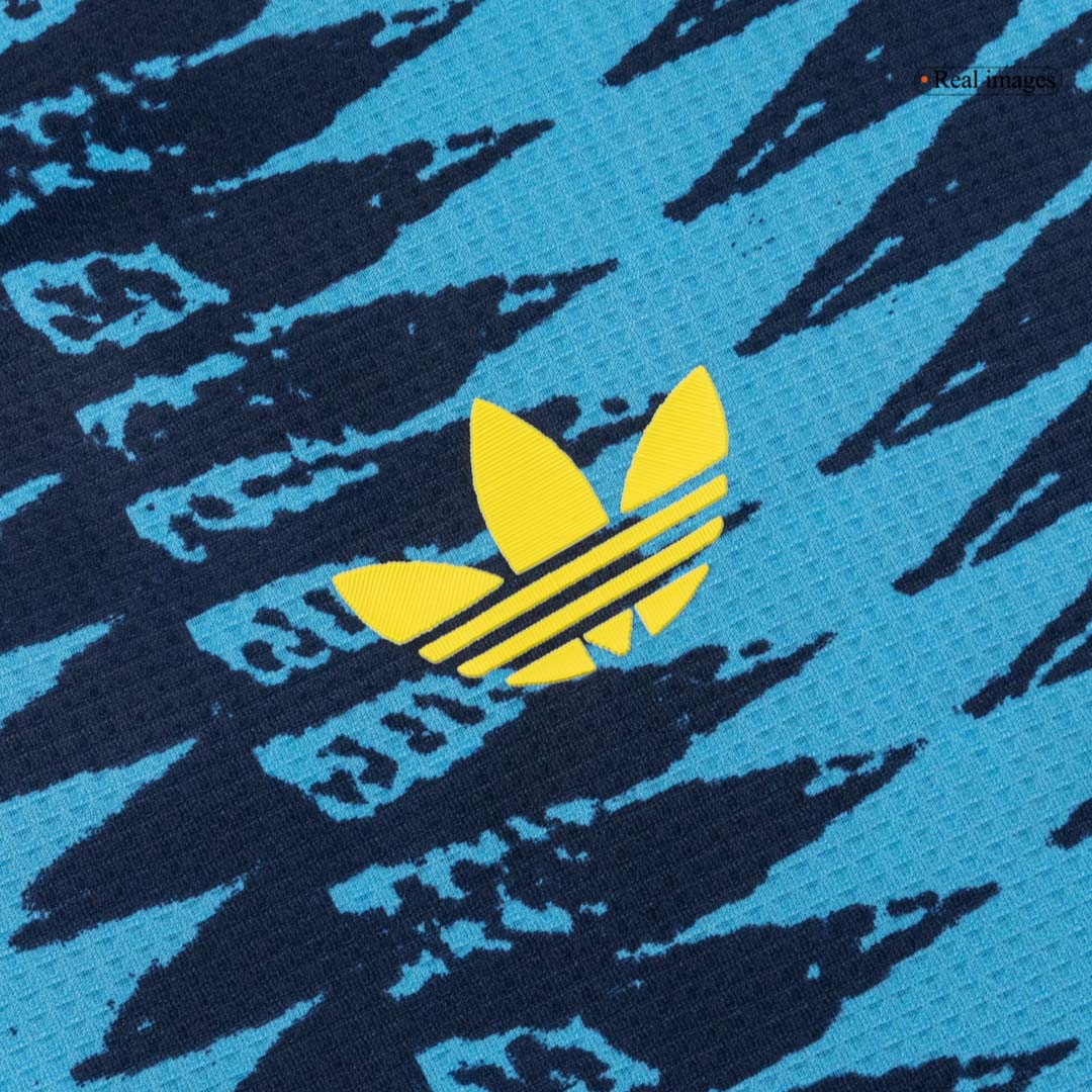 Colombia Mens Away Soccer Jersey World Cup 2026 Blue - Player Version